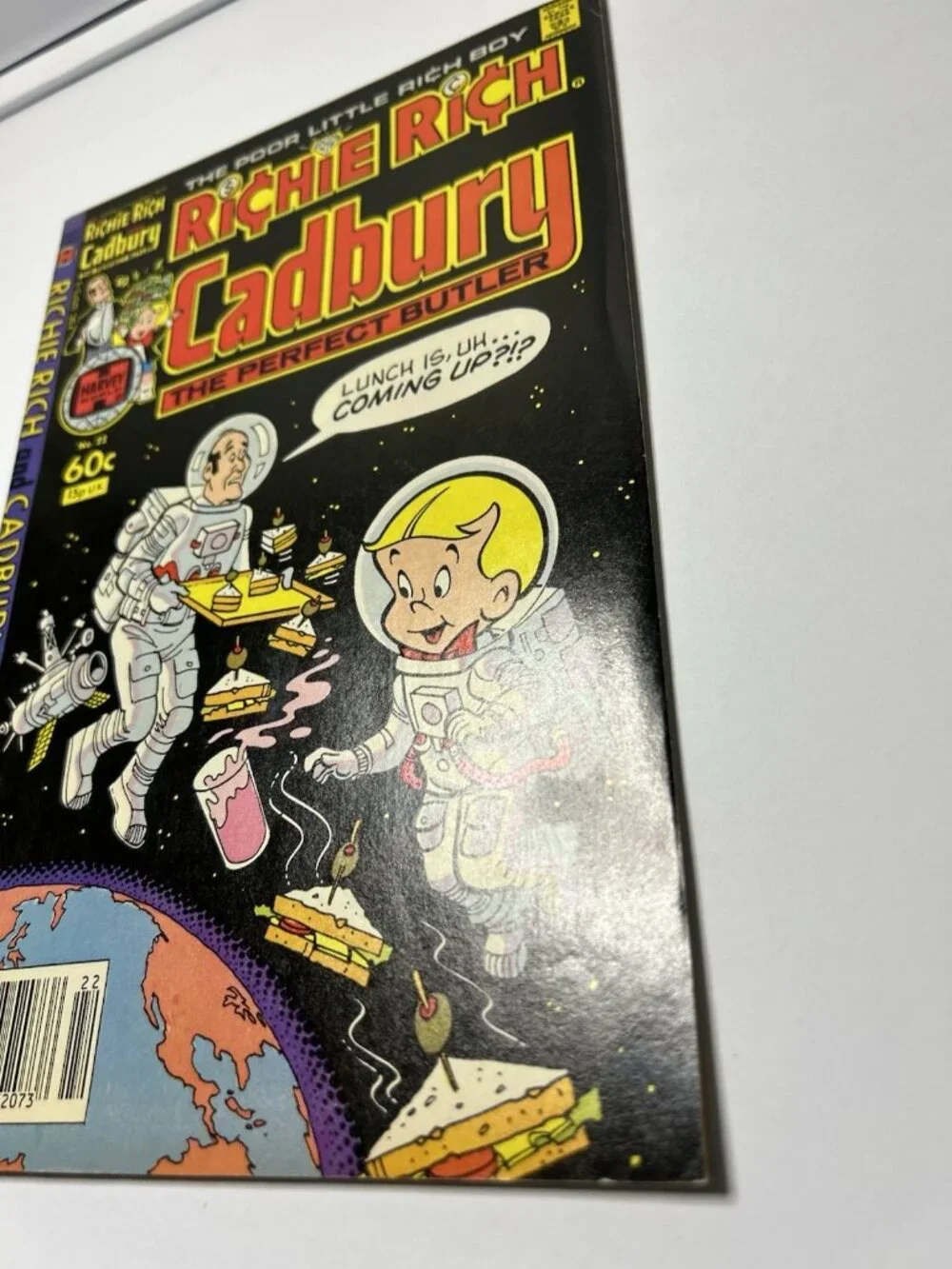 Richie Rich and Cadbury #22 Harvey World Comics 1982 Comic Book